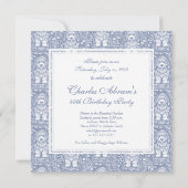 毛むくじゃらの犬の誕生日パーティペットウェルカム 招待状 (裏面)