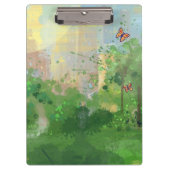 毛むくじゃらの羊犬 クリップボード (正面)