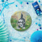 毛むくじゃらの羊犬 ペーパープレート (パーティー)