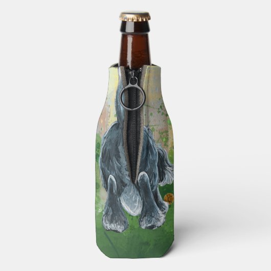 毛むくじゃらの羊犬 ボトルクーラー (ボトル裏面)