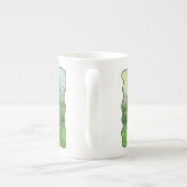 毛むくじゃらの羊犬 ボーンチャイナマグカップ (裏面)