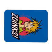 毛むくじゃらの「ゾインクス！」 グラフィック マグネット (横)