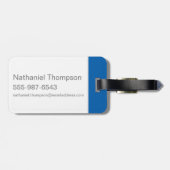 毛むくじゃらの「ゾインクス！」 グラフィック ラゲッジタグ (裏面横)