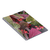 毛カラフル毛ベゴニアフローラ ノートブック (右側)