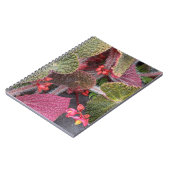 毛カラフル毛ベゴニアフローラ ノートブック (左側)