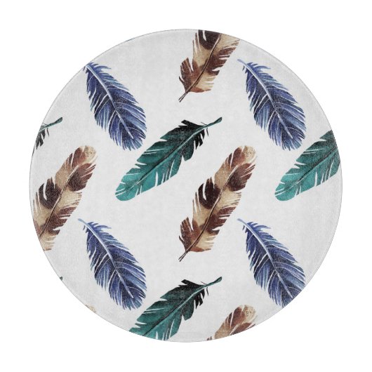 毛カラフル部質感 カッティングボード (正面)