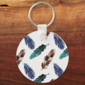 毛カラフル部質感 キーホルダー (裏面)