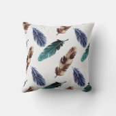 毛カラフル部質感 クッション (裏面)