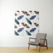 毛カラフル部質感 タペストリー (インサイチュ(横))