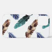 毛カラフル部質感 Case-Mate iPhoneケース (裏面 (横))