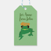 毛付きカエル ギフトタグ (裏面)