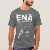 毛内市立空港ENA Tシャツ (正面)