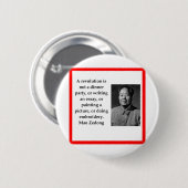 毛央会長 缶バッジ (正面&裏面)