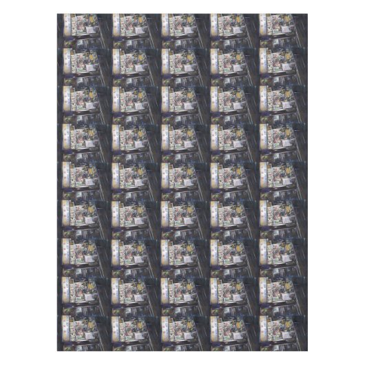 毛小脳症 テーブルクロス (正面)