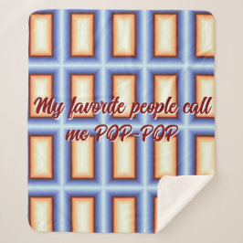 毛布お気に入りのと呼べポップ・アートのるポップ・アートの シェルパブランケット