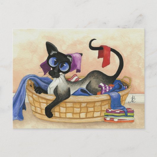 毛布お気に入りの ポストカード (正面)