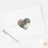 毛布に眠る砂糖滑空機 ハートシール (封筒)