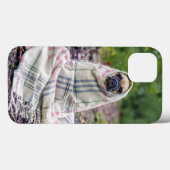 毛布のパグ Case-Mate iPhoneケース (裏面 (横))