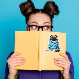 毛布の中で寄り添った怠惰な駄駄 シール