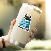 毛布の中で寄り添った怠惰な駄駄 シール