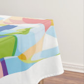 毛布の可愛カラフルいパグ犬 テーブルクロス (インサイチュ)