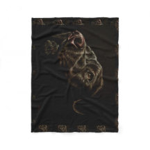 毛布の憂うつのスケッチ