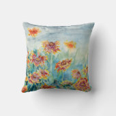 「毛布の花」装飾用クッション クッション (裏面)