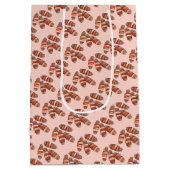 毛布の豚ベーコンソーセージUKイギリス食品 ミディアムペーパーバッグ (裏面)