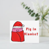 毛布の豚 ポストカード (スタンド正面)