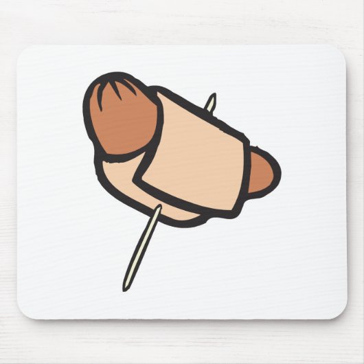 毛布の豚 マウスパッド (正面)