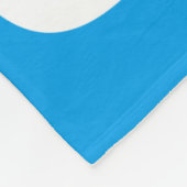 毛布の(基本) -スキーをするために青住んで下さい フリースブランケット (角)