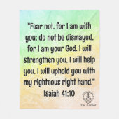 毛布を使わないことを恐れる フリースブランケット (正面)