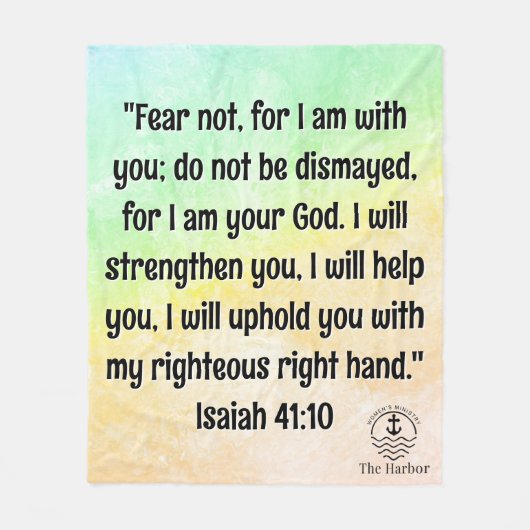 毛布を使わないことを恐れる フリースブランケット (正面)