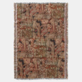 毛布アステカ スローブランケット (正面縦)