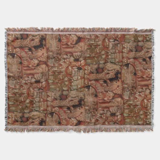 毛布アステカ スローブランケット (正面)