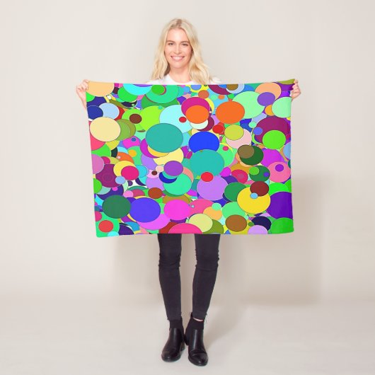 毛布カラフル フリースブランケット (インサイチュ)