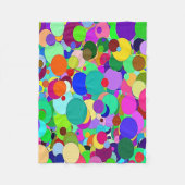 毛布カラフル フリースブランケット (正面)