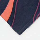 毛布サイケデリック フリースブランケット (角)