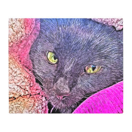 毛布ナポレオン メタルプリント