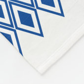 毛布パターン（の模様が）ある フリースブランケット (角)