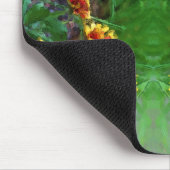 毛布フラワーデイジー水彩パーソナライズされた マウスパッド (コーナー)