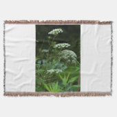 毛布フリンジテンプレート スローブランケット (正面)