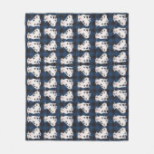 毛布フリースブランケットの豚 フリースブランケット (正面)