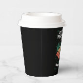 毛布与えで豚がクリスマス笑わされるパーティー 紙コップ (右)