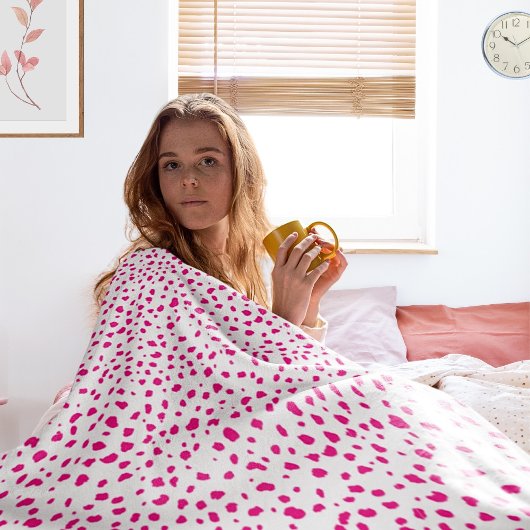 毛布名門私立校風の フリースブランケット