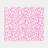 毛布名門私立校風の フリースブランケット (正面(横))