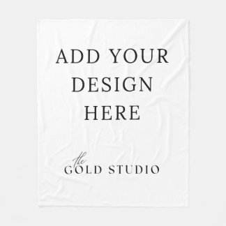 毛布空白のテンプレート独自のスローを作成 フリースブランケット