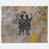 毛布結婚布 フリースブランケット (正面(横))