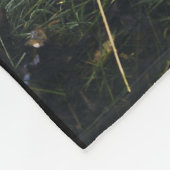 毛布、ずるい投球、孤の幼いこどもの投球毛布を孤色に変色させて下さい フリースブランケット (角)