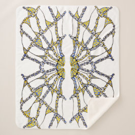 毛布 – シェルパ（ドードル – 手描き）